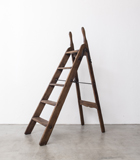 Wooden stepladder
