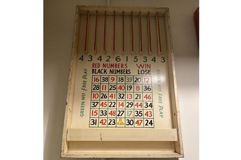 Number board