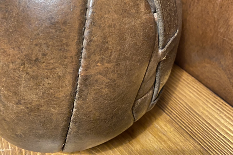 Training leather ball
