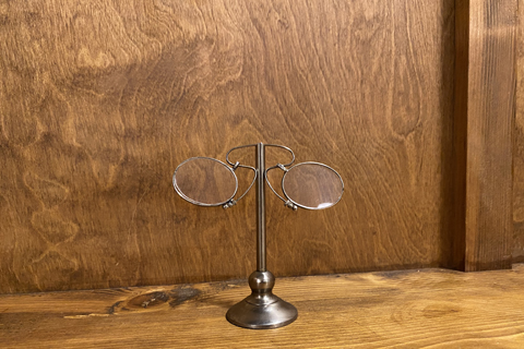 Glasses and stand