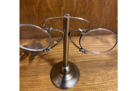 Glasses and stand