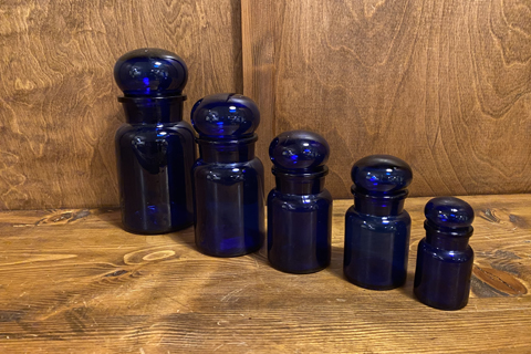 Blue bottle set