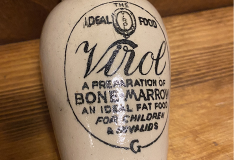 Virol Pottery bottle