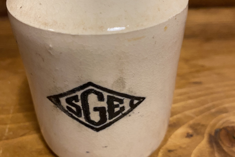SGE Pottery bottle