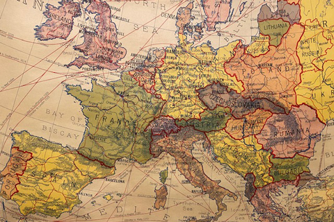 DENIYER-GEPPERT Euro map