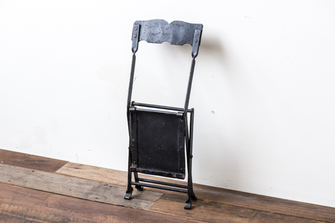 Metal work folding chair